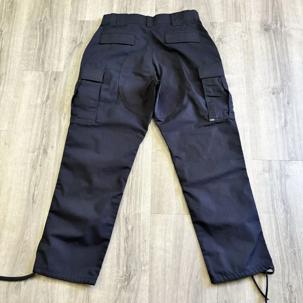 5.11 Tactical Series Cargo Pants Men's Size Large Navy Blue Ripstop Medical EMT